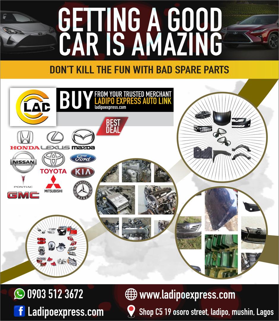 Looking for where to buy original spare parts in Lagos?